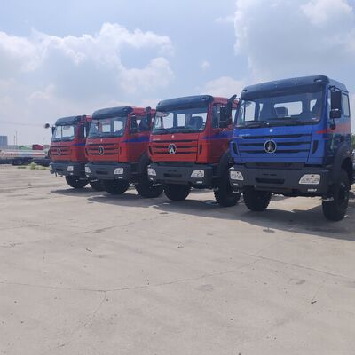 BEIBEN 2638 380HP WEICHAI Motoru ve Madencilik için Mercedes-Benz Teknoloji Şasi ile 4×4 Ağır Görevli Off-Road Çöp Kamyonu