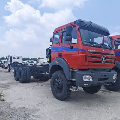 BEIBEN 2648 480HP WEICHAI motoru ve ağır yük madenciliği için 40-50 ton yararlı yüklü 8×4 madencilik atık kamyonu