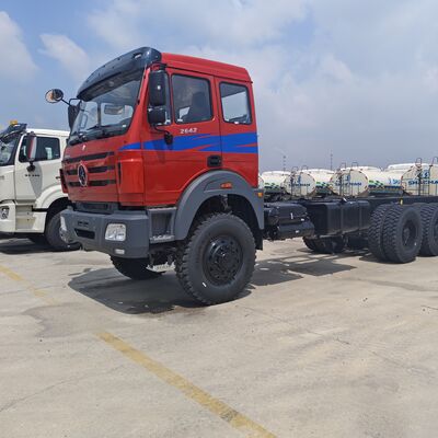 BEIBEN 2648 480HP WEICHAI motoru ve ağır yük madenciliği için 40-50 ton yararlı yüklü 8×4 madencilik atık kamyonu