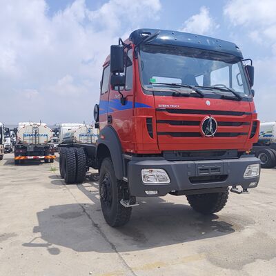 BEIBEN 2638 6×6 Ağır Görevli Madencilik Çöp Kamyonu 380 HP WEICHAI Motoru ve 30-35 Ton Çöpçatanlık