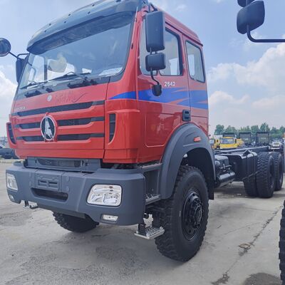 BEIBEN 2642 420HP WEICHAI motoru ve madencilik ve taş ocağı için 35-45 ton yararlı yüklü 8×4 Ağır Görevli Madencilik Çöp Kamyonu
