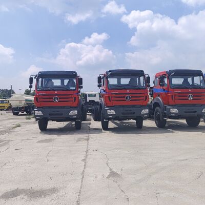 BEIBEN 2642 420HP WEICHAI motoru ve madencilik ve taş ocağı için 35-45 ton yararlı yüklü 8×4 Ağır Görevli Madencilik Çöp Kamyonu