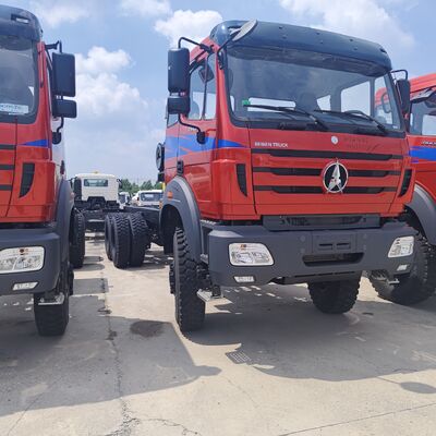 BEIBEN 2638 380HP WEICHAI motoru ve madencilik operasyonları için 25-35 ton yararlı yüklü 6×4 Ağır Görevli Madencilik Çöp Kamyonu