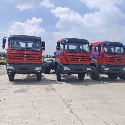 BEIBEN 2642 420 HP WEICHAI motoru ve madencilik ve inşaat için 25-35 ton yararlı yüklü 6 × 4 ağır görevli atık kamyonu