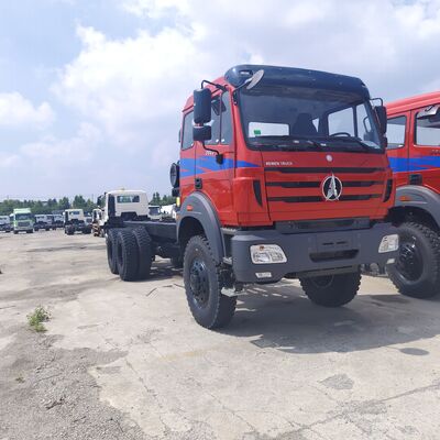 BEIBEN 2642 420HP WEICHAI motoru ve 30-40 ton ağır madencilik yükü ile 6×6 madencilik atık kamyonu