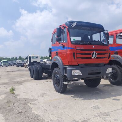 BEIBEN 2638 380HP WEICHAI motoru ve madencilik operasyonları için 25-35 ton yararlı yüklü 6×4 Ağır Görevli Madencilik Çöp Kamyonu