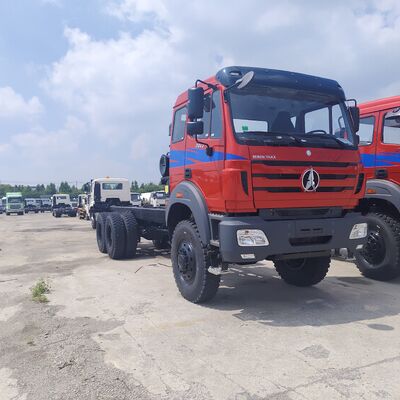 BEIBEN 2642 420 HP WEICHAI motoru ve madencilik ve inşaat için 25-35 ton yararlı yüklü 6 × 4 ağır görevli atık kamyonu