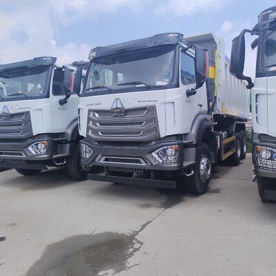 HOWO NX 6×4 Ağır Güçlü Maden Çöp Kamyonu 430 HP Motorlu ve Afrika için 30-35 Ton Hizmet Yükü