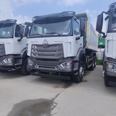 HOWO NX 6×4 Ağır Güçlü Maden Çöp Kamyonu 430 HP Motorlu ve Afrika için 30-35 Ton Hizmet Yükü