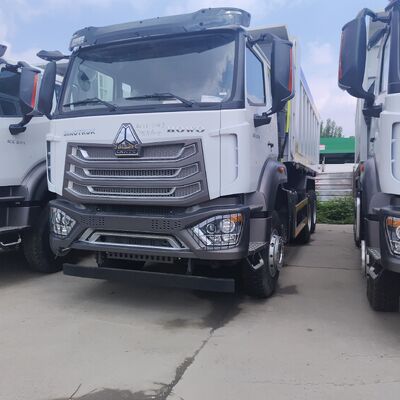 HOWO NX 6×4 Ağır Güçlü Maden Çöp Kamyonu 430 HP Motorlu ve Afrika için 30-35 Ton Hizmet Yükü