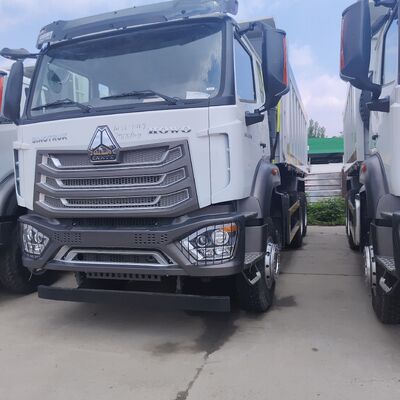 HOWO NX 6×4 Ağır Güçlü Maden Çöp Kamyonu 430 HP Motorlu ve Afrika için 30-35 Ton Hizmet Yükü