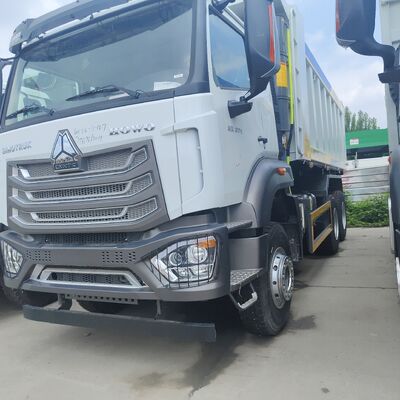 HOWO NX 6×4 Maden Çöp Kamyonu, 400 HP motorlu ve U şeklindeki ağır yük taşımacılığı için çöp kamyonu