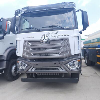 HOWO NX 6 × 4 Ağır Görevli Çöp Kamyonu 400 HP Motor ve 20CBM Çöp Vücudu ile Madencilik ve İnşaat için