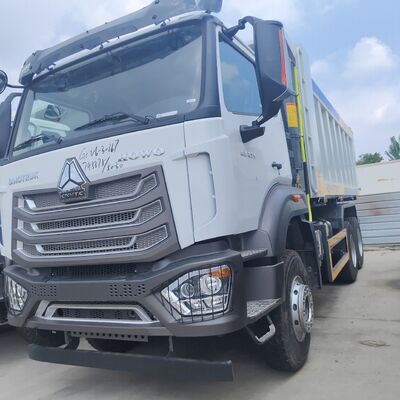 HOWO NX 6×4 Ağır Güçlü Çöp Kamyonu 400 HP Motor ve 25CBM Çöp Vücudu ile Madencilik ve İnşaat için
