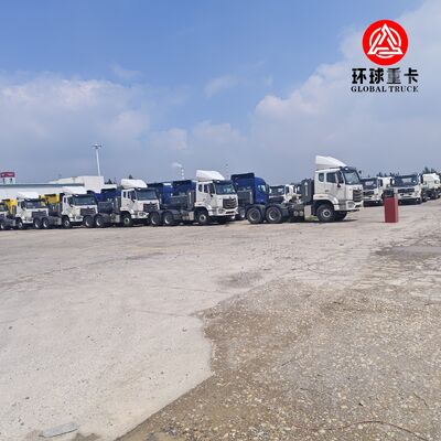 Yepyeni HOWO NX 6x4 Traktör Kamyon 430HP Ağır Hizmet Lojistiği için Sağdan Direksiyonlu Ana Taşıyıcı