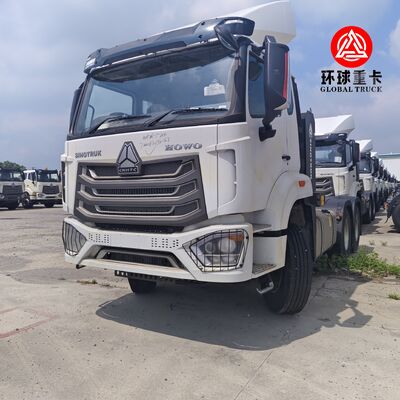 Yeni Sinotruk HOWO NX 6x4 371HP Dizel Çekici Kamyon Yarı Römork Taşımacılığı İçin Konteyner Taşıyıcı