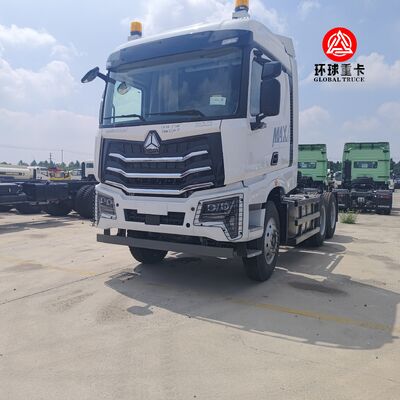 Yeni Sinotruk HOWO NX 6x4 371HP Dizel Çekici Kamyon Yarı Römork Taşımacılığı İçin Konteyner Taşıyıcı