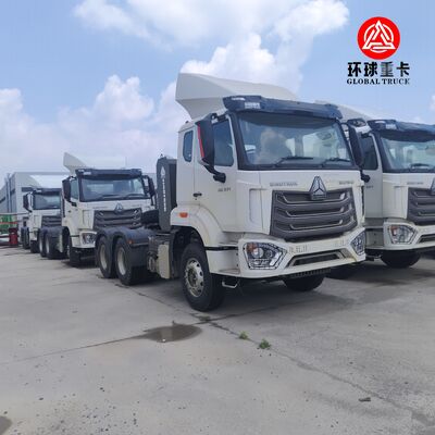 Sinotruk HOWO NX 430HP 6x4 Çekişli Ağır Hizmet Tipi Çekici Kamyon Uluslararası Lojistik İçin Konteyner Taşıyıcı