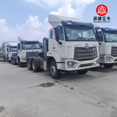 Sinotruk HOWO NX 430HP 6x4 Çekişli Ağır Hizmet Tipi Çekici Kamyon Uluslararası Lojistik İçin Konteyner Taşıyıcı