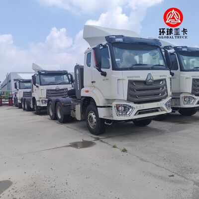 Yeni HOWO NX 371HP 6x4 Afrika Kargo Taşımacılığı için Ağır Görevli Traktör Baş Kamyonu