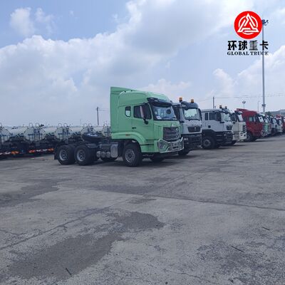 Yeni HOWO NX 6x4 traktör başlı kamyon 371HP ağır yüklü lojistik taşımacılığı için dizel başlıca taşıyıcı