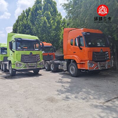 Afrika pazarı için yepyeni HOWO NX 6x4 Traktör Kamyon 430HP Ağır Güçlü Prime Mover