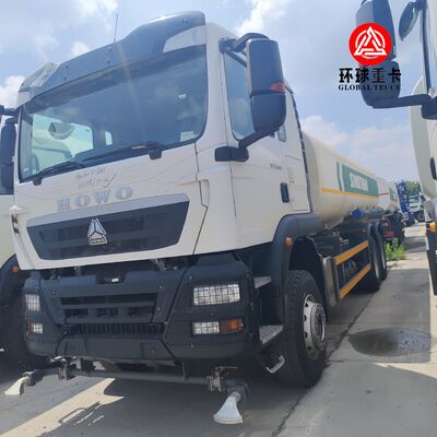 Camião Cisterna de Água HOWO TX 6×4 Novo com Várias Capacidades para Mineração e Construção em Moçambique