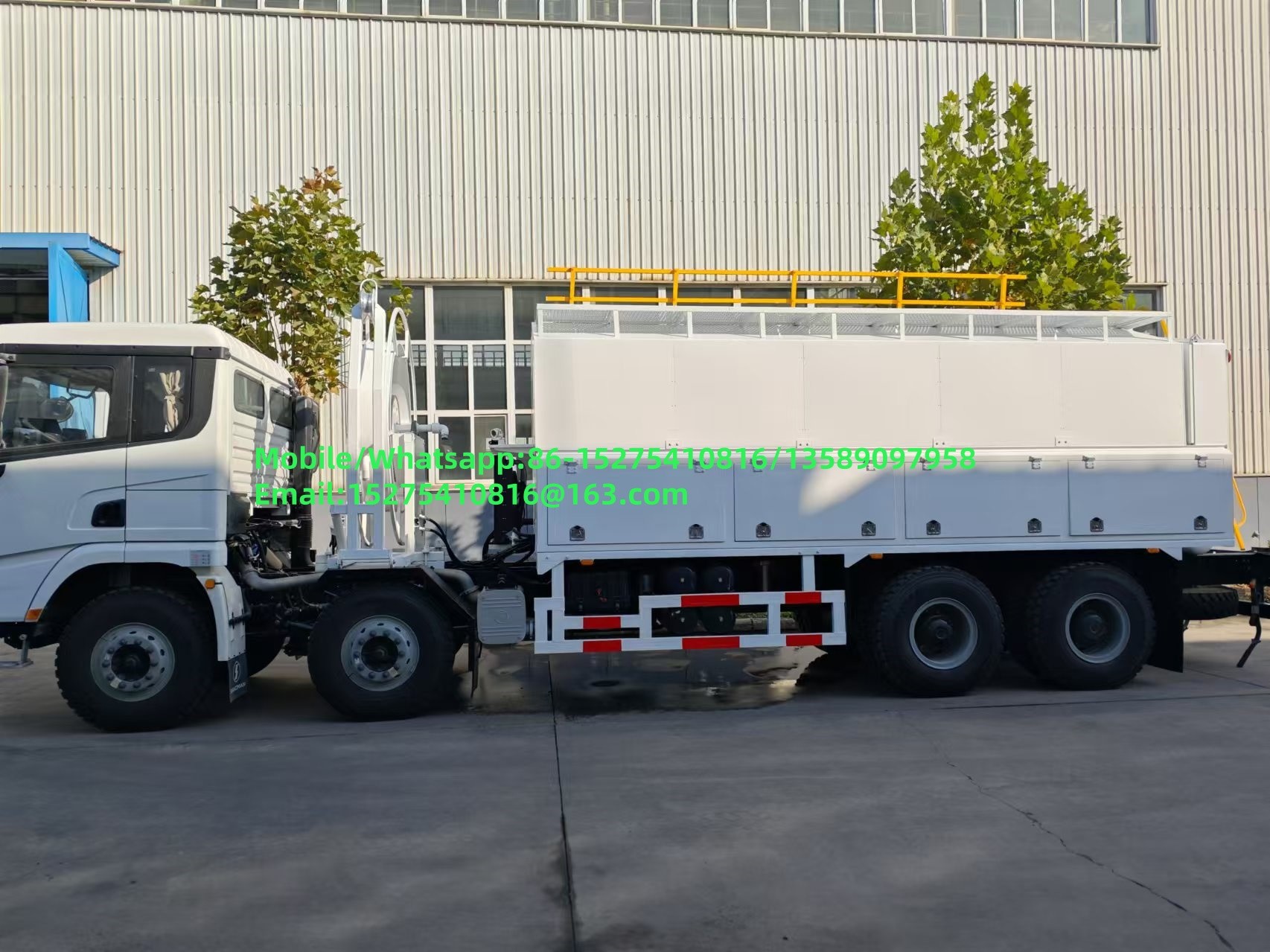 Çok fonksiyonel 15T 20T BCRH-20 ANFO Yerel karışık emülsiyon Toplu taşıtlar Mobil patlayıcılar Üretim Birimi Moğolistan Madenler Patlama MEMU MMU