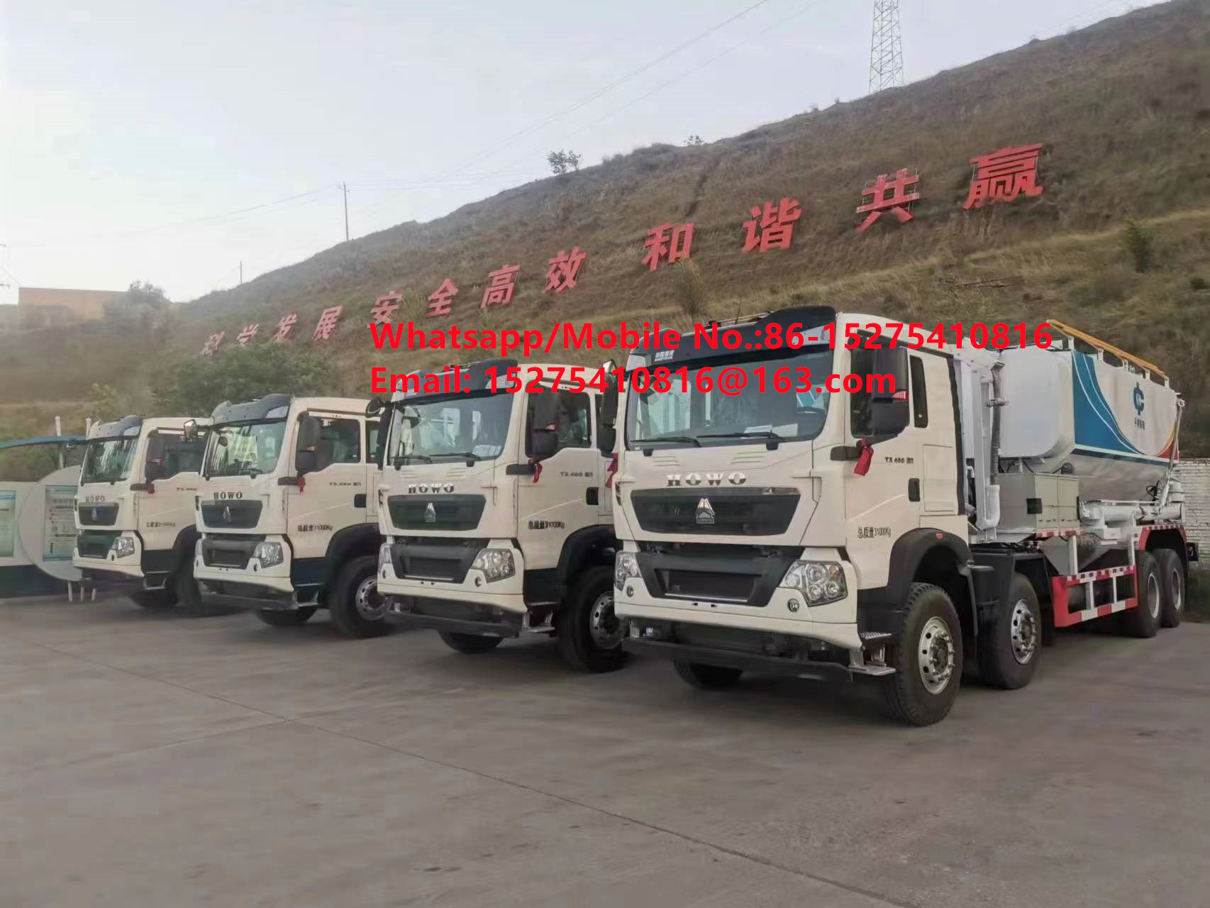 Tamamen Akıllı Güvenlik Güvenilirlik Yürüyen Toplu Kamyonlar 15/20/25Ton Ağır Amonyum Petrol Patlayıcı Emülsiyon ANFO Kamyon MMU MEMU Moğolistan için DR KONGO PERU Gana Madencilik Patlama