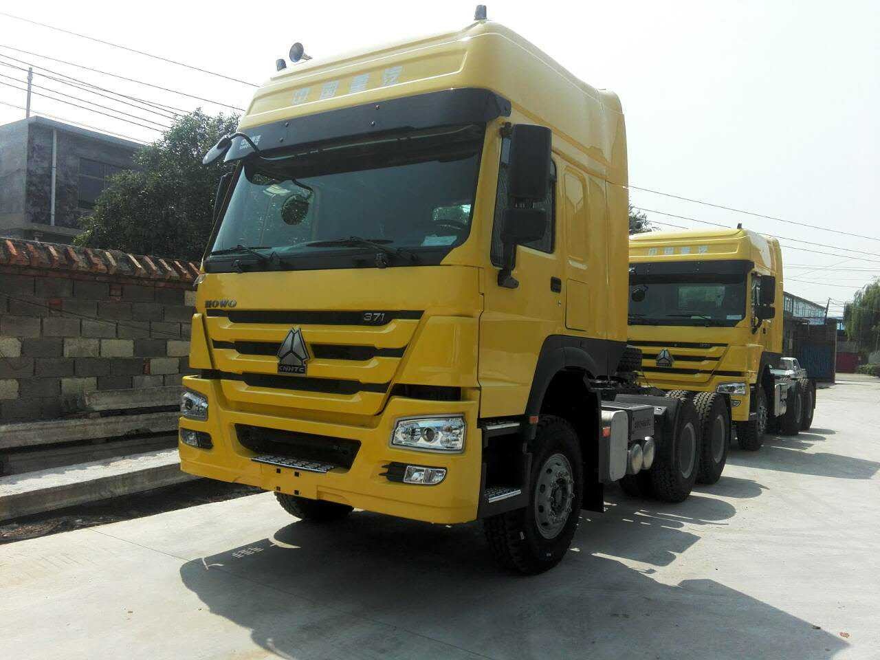 Ağır Güçlü Sinotruk HOWO Beiben 6X4 10 Tekerlekli Kullanılmış Yeni Prime Mover Traktör Baş Kamyonu