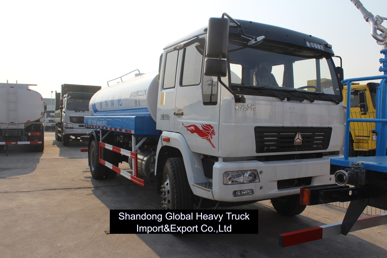 Sinotruk Shacman 4*2 Lh/Rhd 340HP Yakıt Tankörü Çöp Kamyonu Yeni Kullanılmış