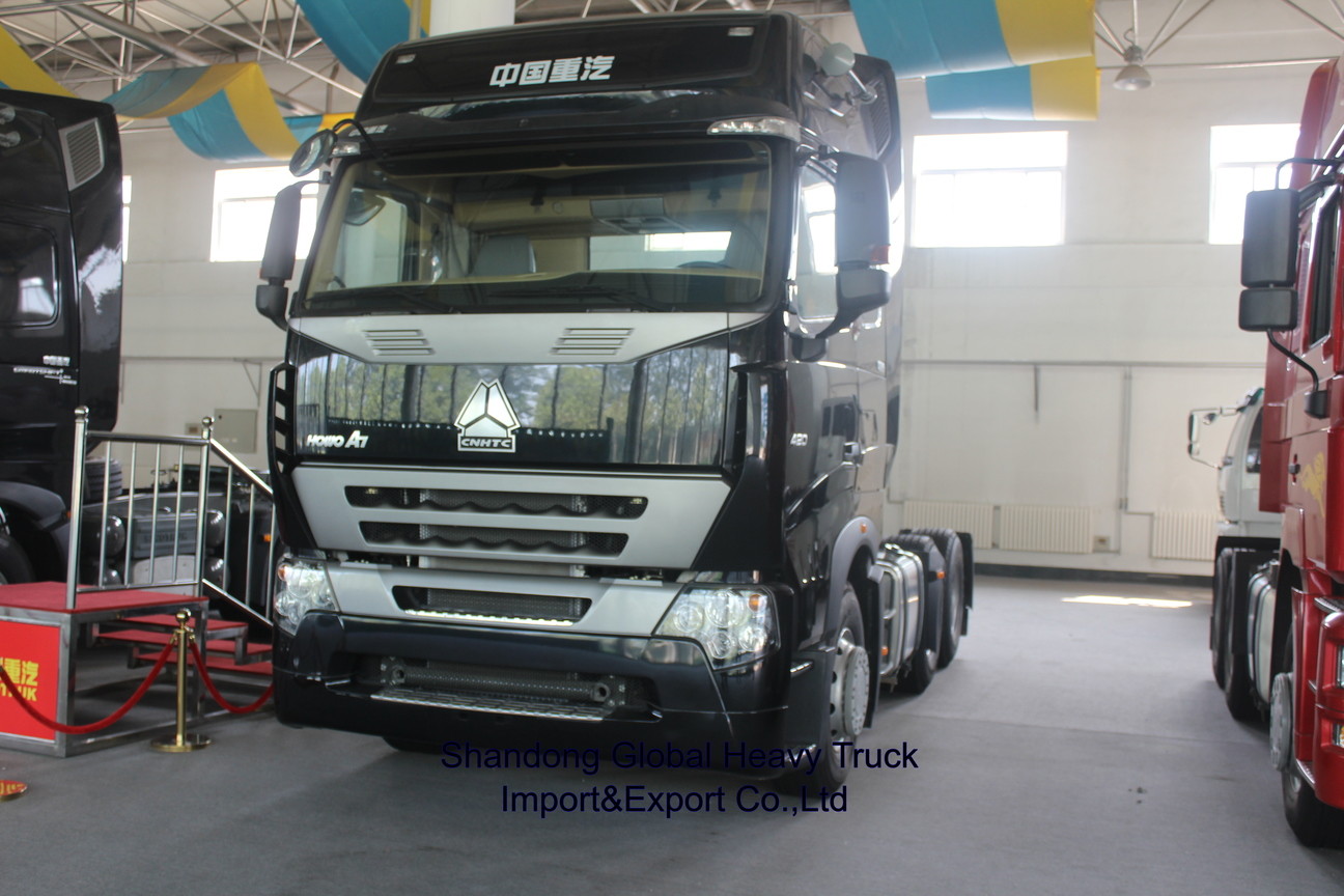 371HP 375HP 420HP Prime Mover Kamyonlar Yeni Kullanılmış Sinotruck Sino 6*4 Sinotruk HOWO traktör kamyon