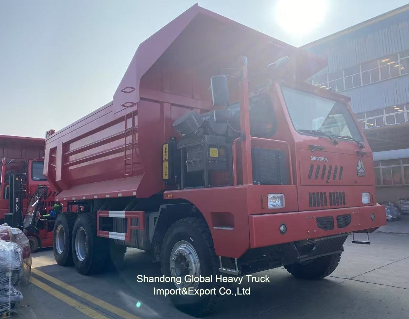 Sıcak Satış Off-Road Geniş Bedenli Çöp Kamyonu 60 Ton Tl875 Maden Kamyonu