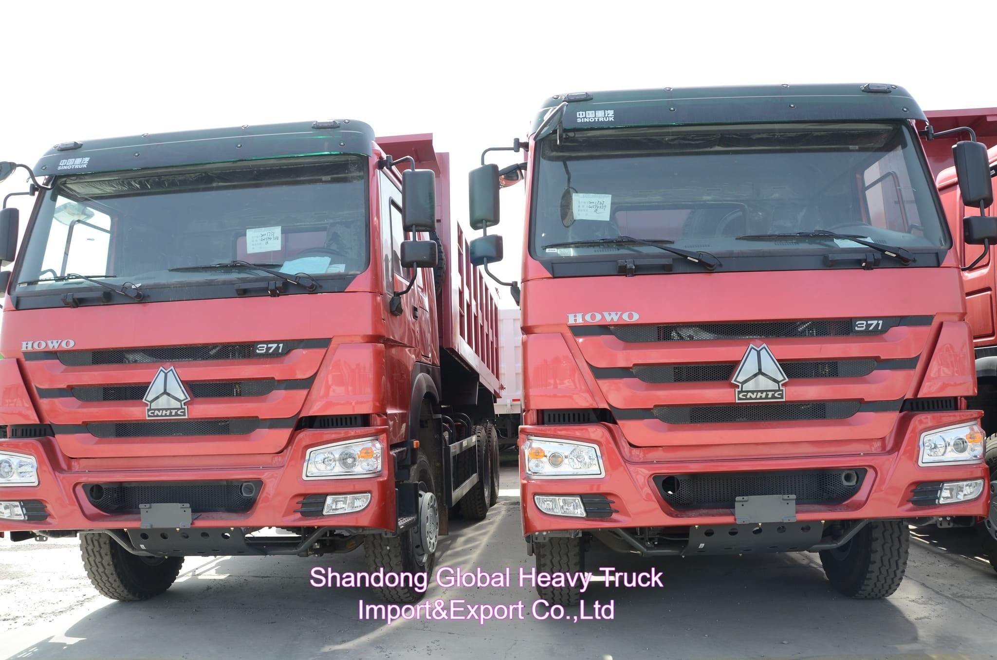 Kullanılmış Yeni Ağır Güçlü Dizel 6X4 Sino HOWO Maden Sinotruk Maden Çekme Çekme Çekme Çekme Kamyonu