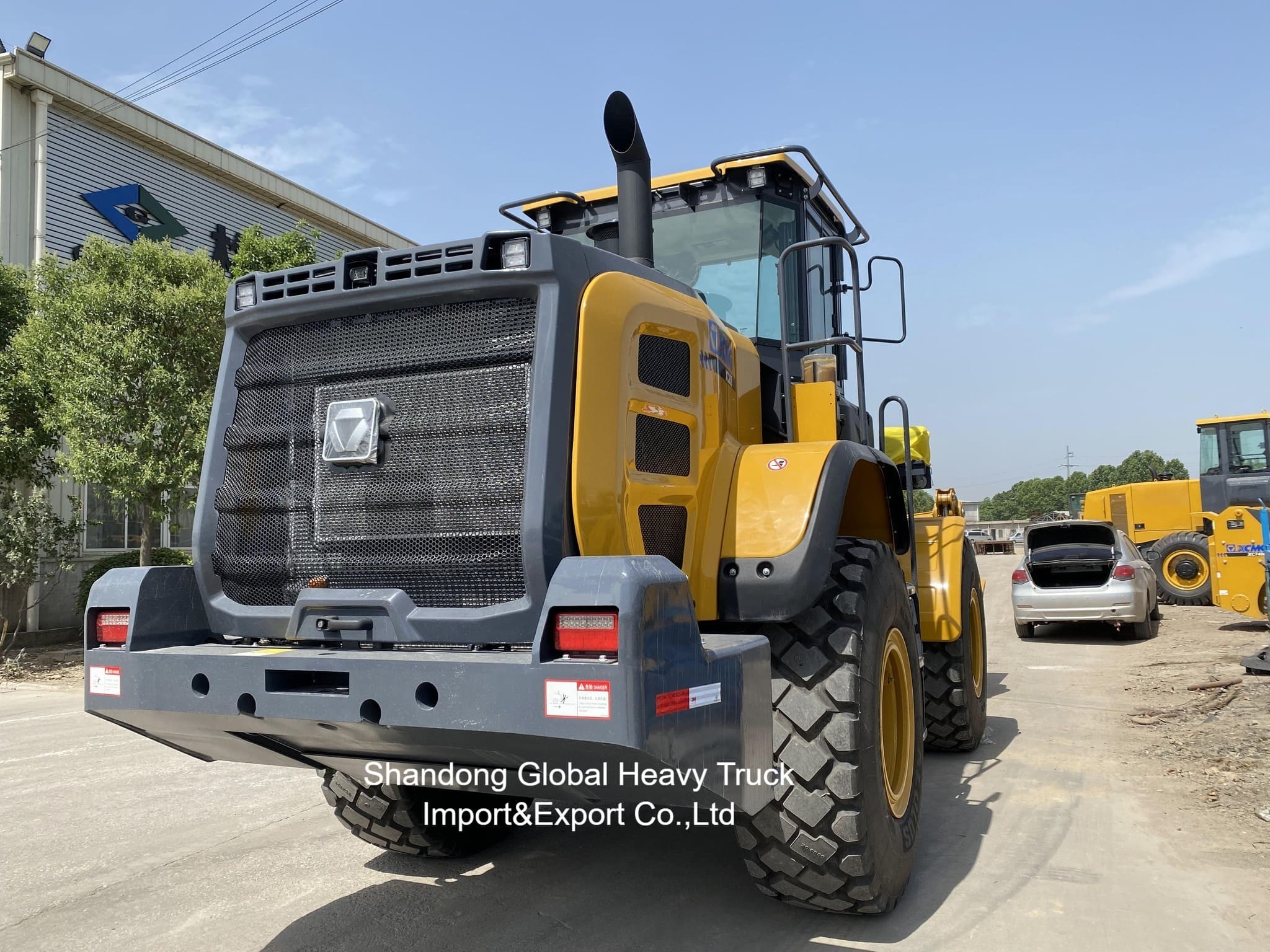 Yeni Sıcak Satış 5 Ton 4X4 Mini Dizel Motorlu Ön Yükleyici Zl50gn, 3.0m3 Kaya Kovası ile
