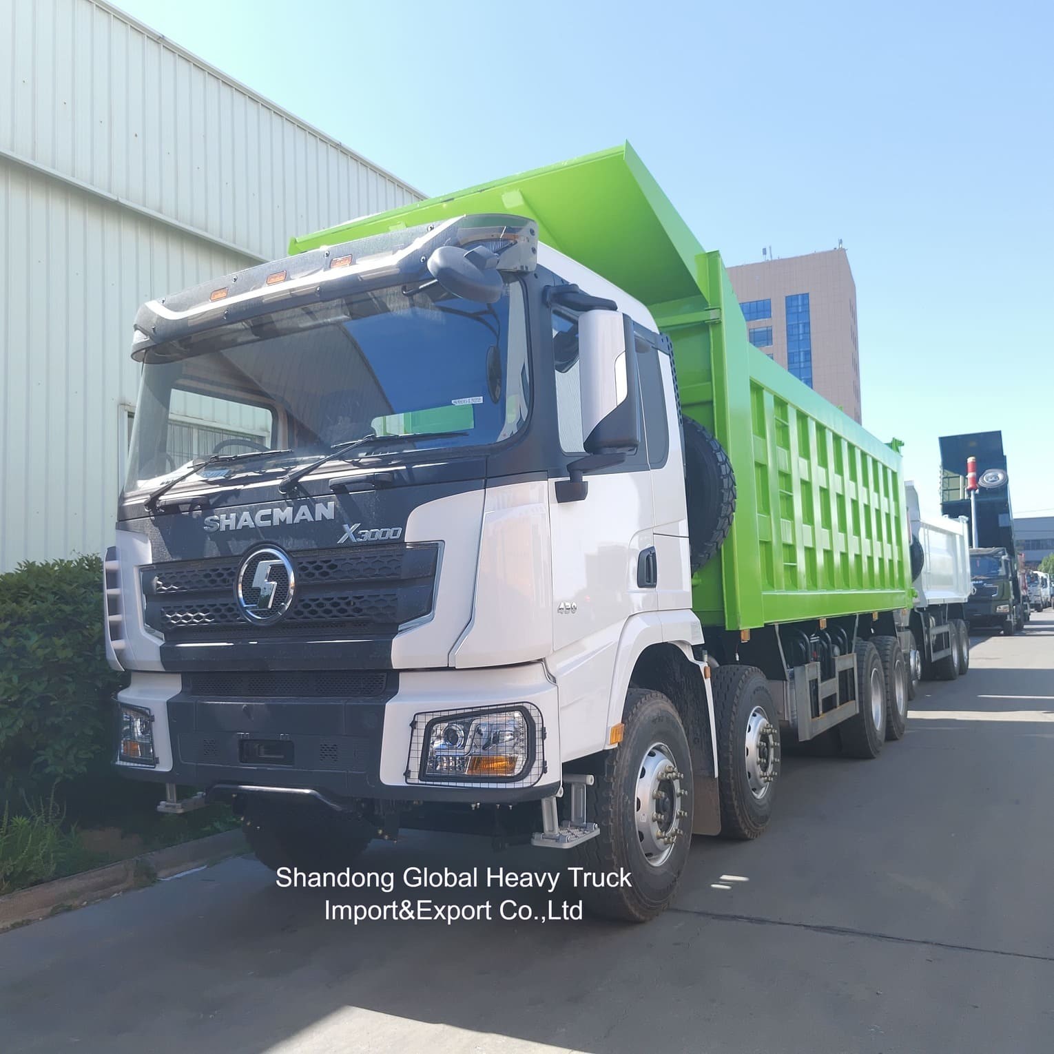 Verimli Malzeme Taşımacılığı için Shacman X3000 Ağır Hizmet Tipi Damperli Kamyon
