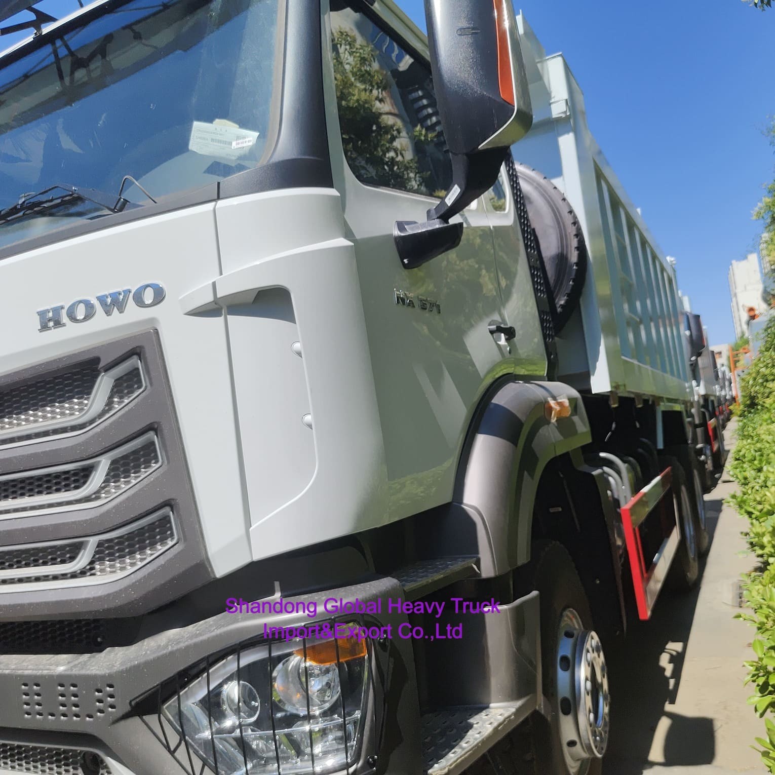 Sino Kamyon Sağ El Sürücüsü HOWO Nx 380 6X4 10 Tekerlek 380HP 430 HP Dizel Yeni Prime Mover Çöp Kamyonu