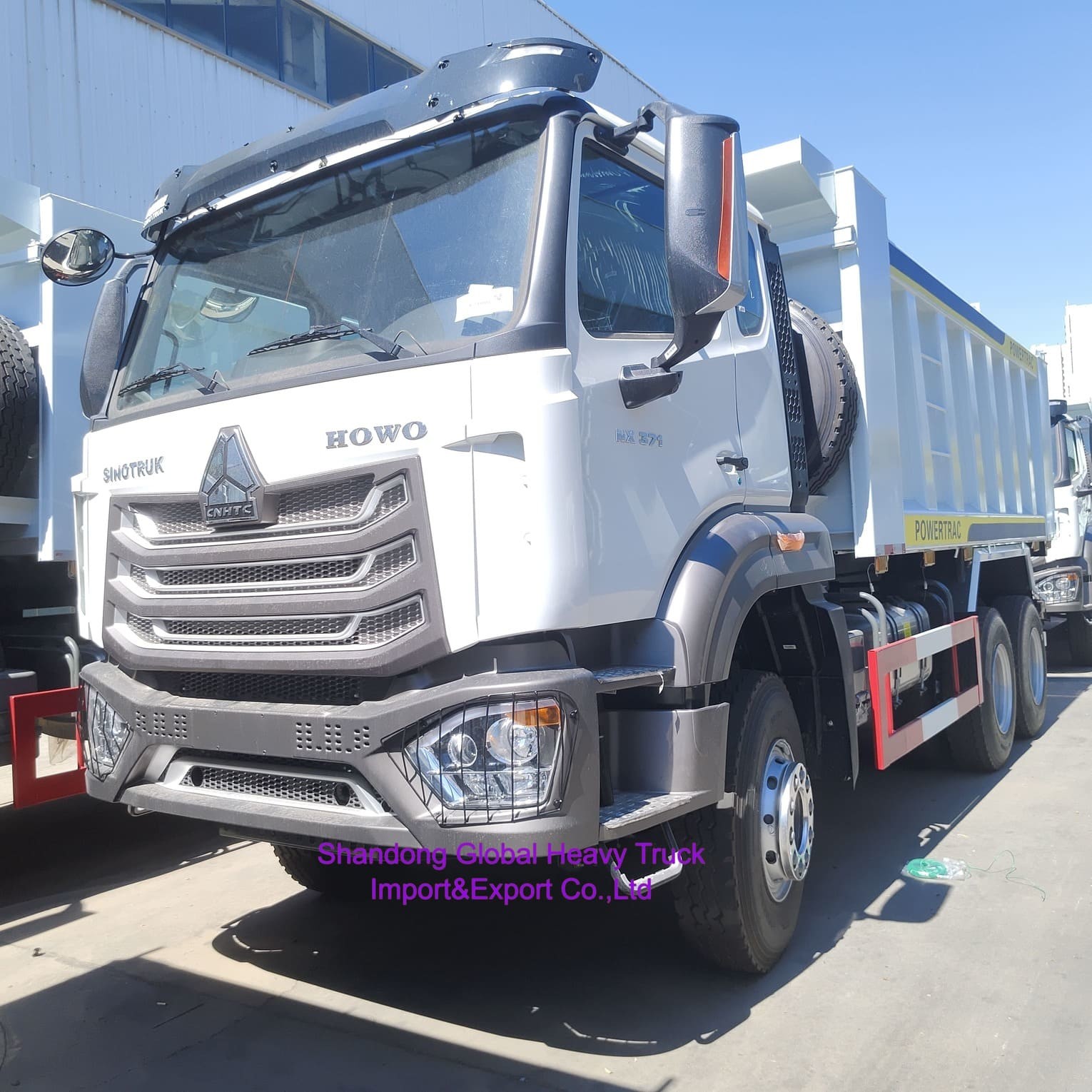 12 Tekerlekli Hohan Kullanılmış Sinotruk HOWO 8X4 Ex N Nx Dump Tipper Truck 371HP 380HP