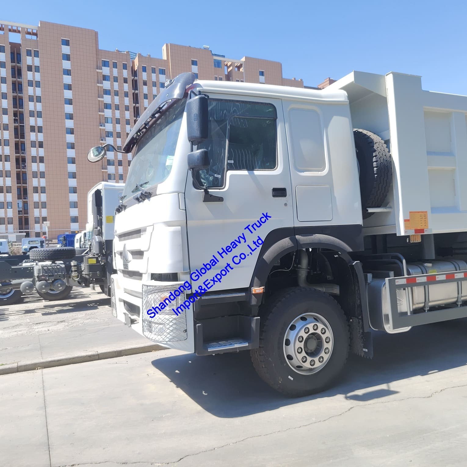 HOWO Kamyon Yeni ve Kullanılmış Sino / Sinotruk 6X4 290-400HP Damperli / Kasa Kamyon / Damperli Kamyon