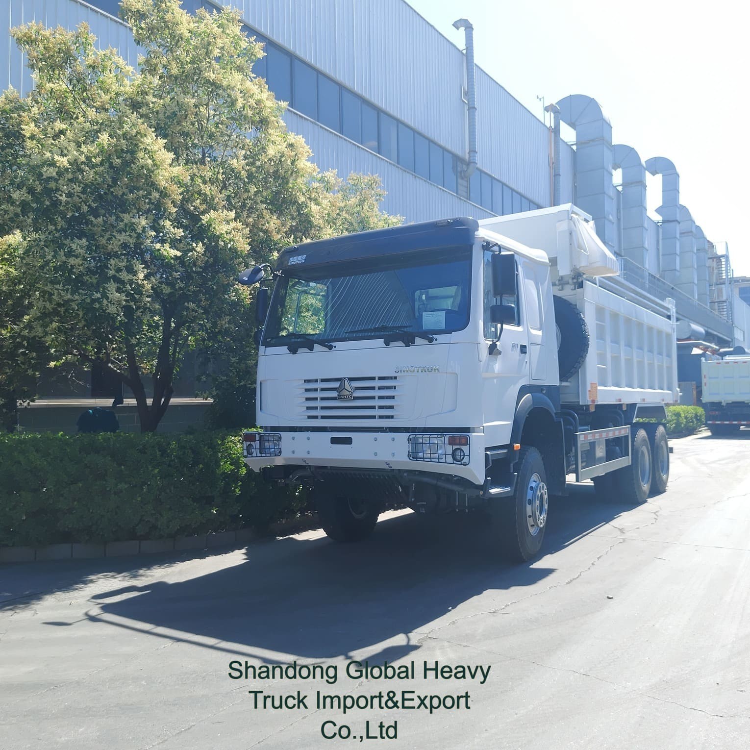 Sıcak Satış Sinotruk HOWO Kullanılmış Yeni Üretici Kargo Tipping Tipper Dump Truck