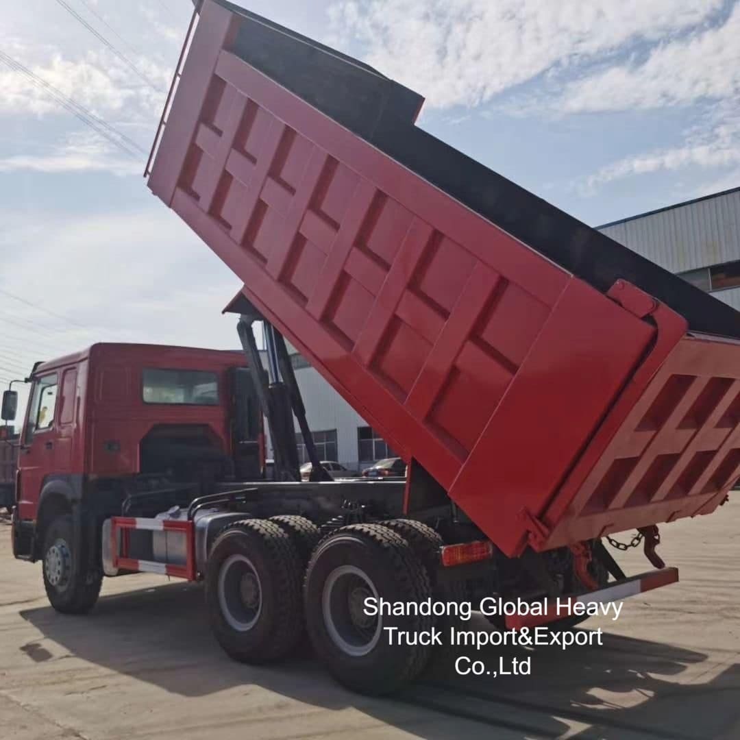 Çin Orijinal Marka Yeni veya Kullanılmış Sinotruk / HOWO / Römork / Damperli / Damperli Kamyon / Kamyon 6X4 8X4 10/12 damperli kamyon