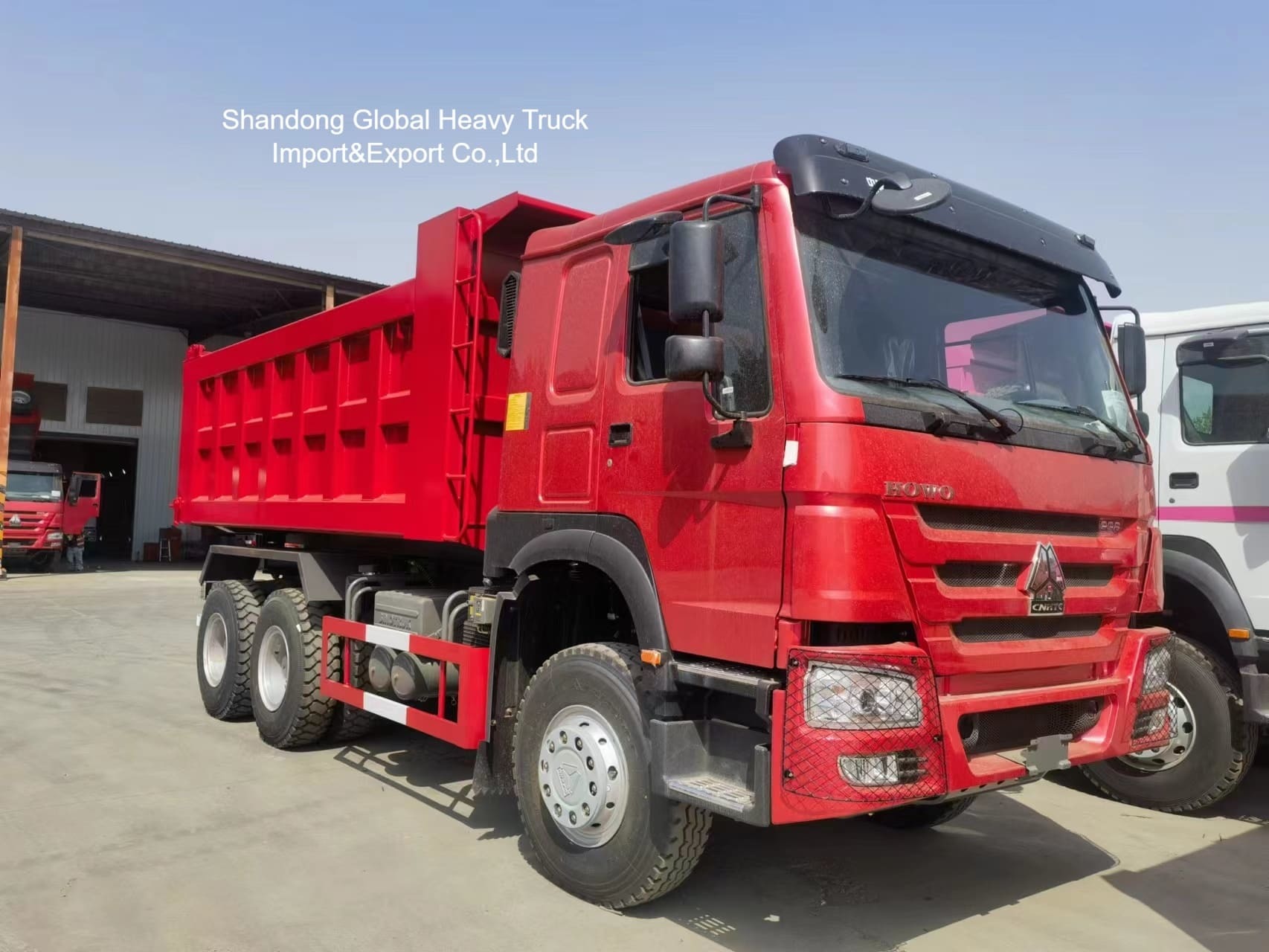 Yeni Sinotruk HOWO 30 Ton Ağır Görevli Sino Kargo 6X4 371HP 380HP 400HP off Road Dumper / Tipper / Dump Trucks