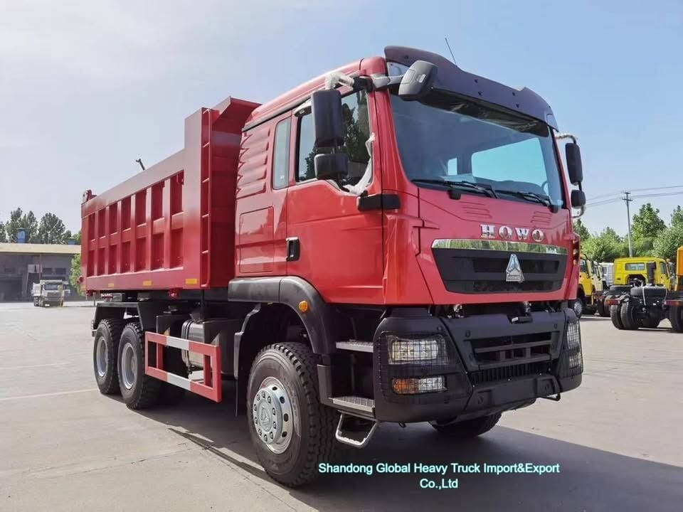 Yüksek Performanslı Sinotruck HOWO Tx Çöp Kamyonu 6*4 Beton Karıştırıcı Kamyonu