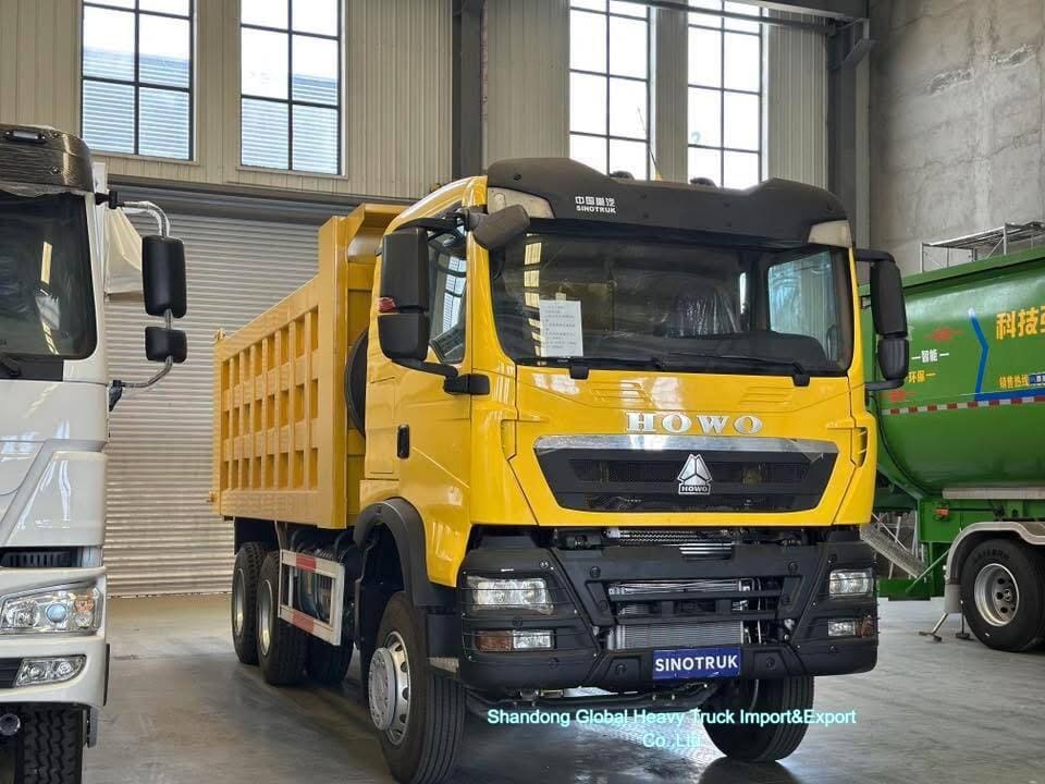 Sinotruk Fiyat Etiyopya Sino Kullanılmış ve Yeni HOWO Tx 8X4 16 25 M3 12 Tekerlekli Çekme Kamyonu