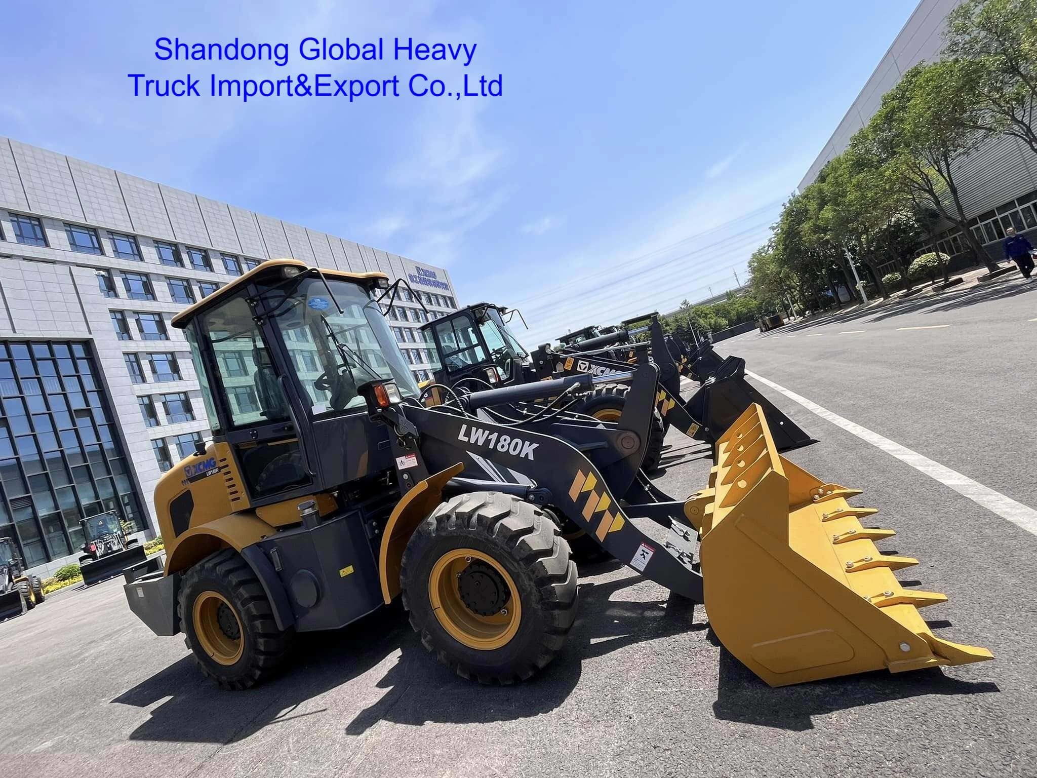 XCMG LW180K 1.8 Ton Tekerlekli Yükleyici Yol İnşaatı ve Madencilik İçin