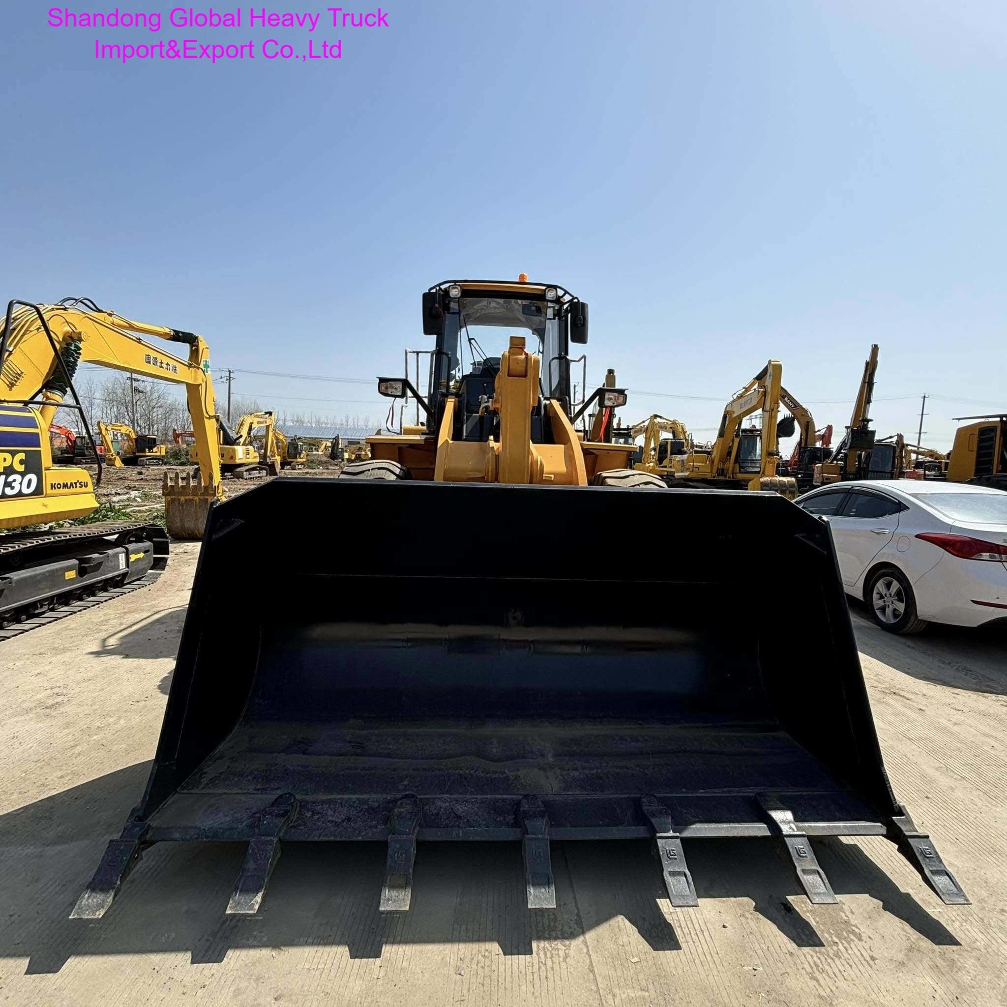 Shantui Mühendislik Makineleri L36-B3 3 ton 1.7m3 Çiftlik Makinesi ile Çince Tekerlekli Yükleyici