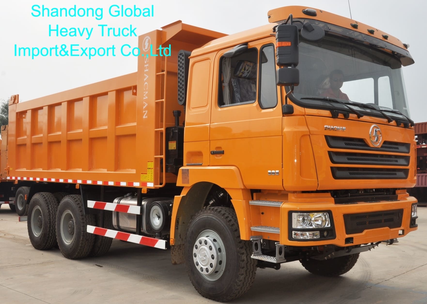 Euro 3 Emisyon Standartlı Shacman F3000 Damperli Kamyon, 400 HP Motor ve 6x4 Çekişli, Ağır Hizmet Madencilik Uygulamaları için