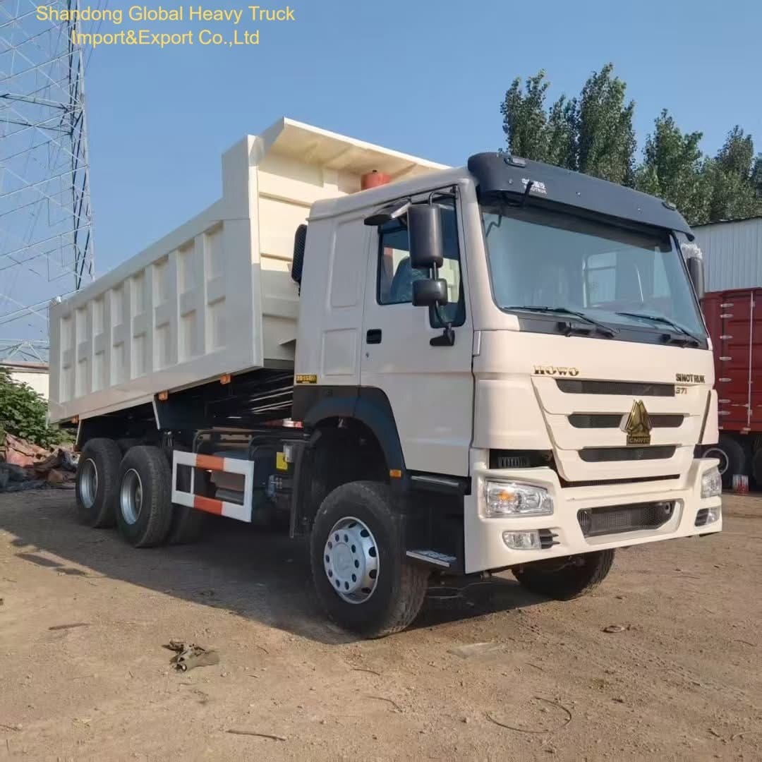 Sinotruk HOWO 400HP 420HP Sol/Sağ El Sürüşü ve Hava Asılı Koltuğu ile Ağır Görevli Çöp Kamyonu