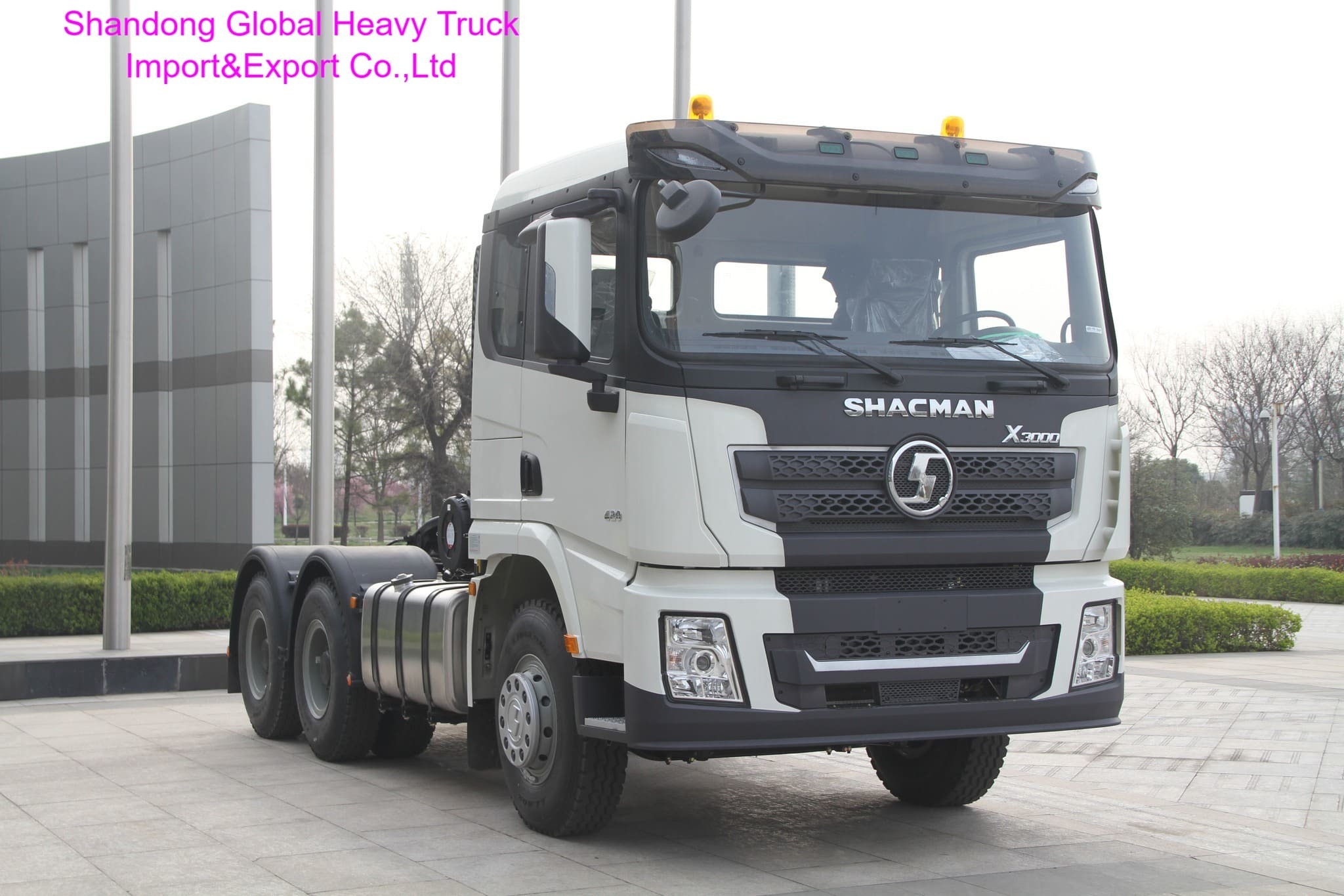 Shacman X3000 6X4 10 Tekerlekli Traktör Baş Çekici Dizel Yakıt Weichai Motor Hızlı vites Kutusu Euro 2/3/4 Sağ Sol