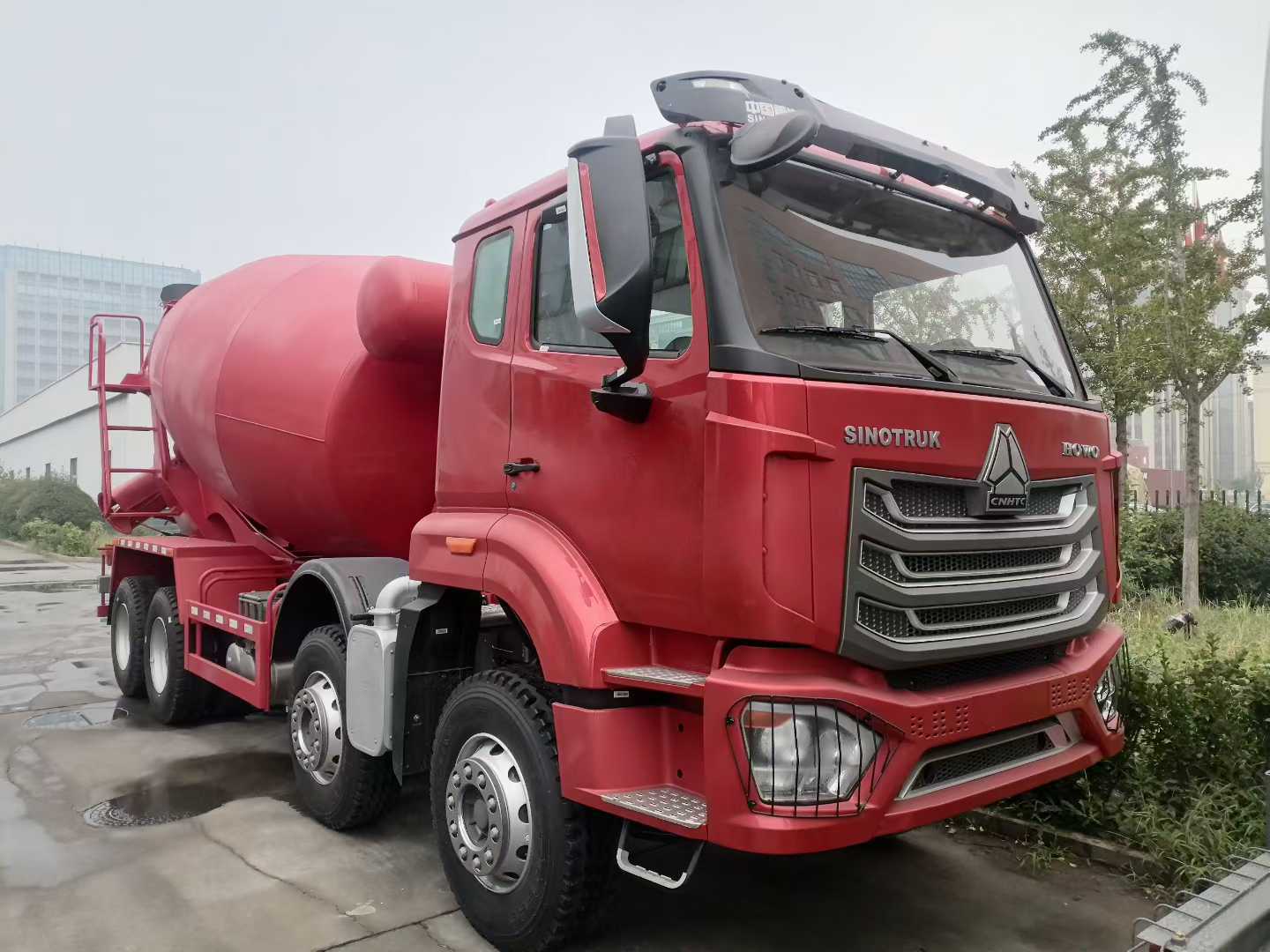 Sinotruk HOWO NX 20m³ Kapasiteli 30T Yük Kapasiteli 300-400hp Ağır Hizmet Tipi Beton Mikseri Kamyonu